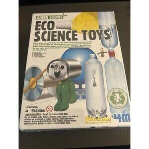 Green Science Eco Science Toys  - 7 Science Projects  NEW